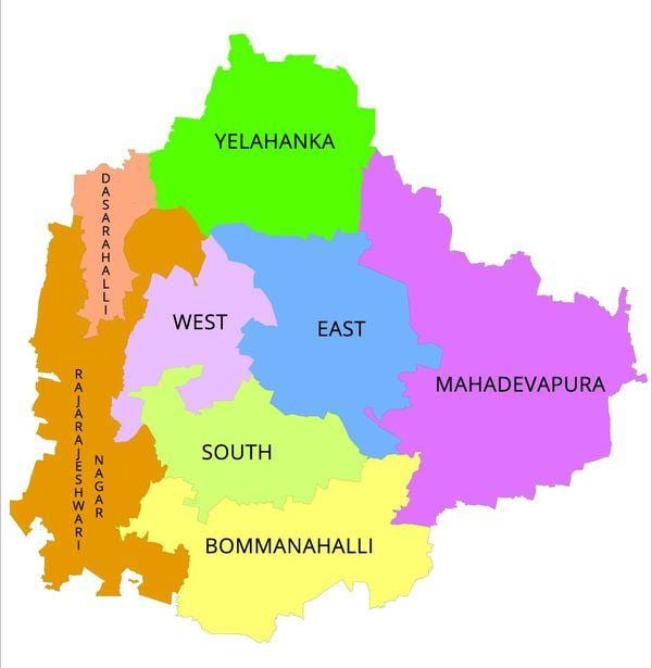 Бангалор BBMP мапи
